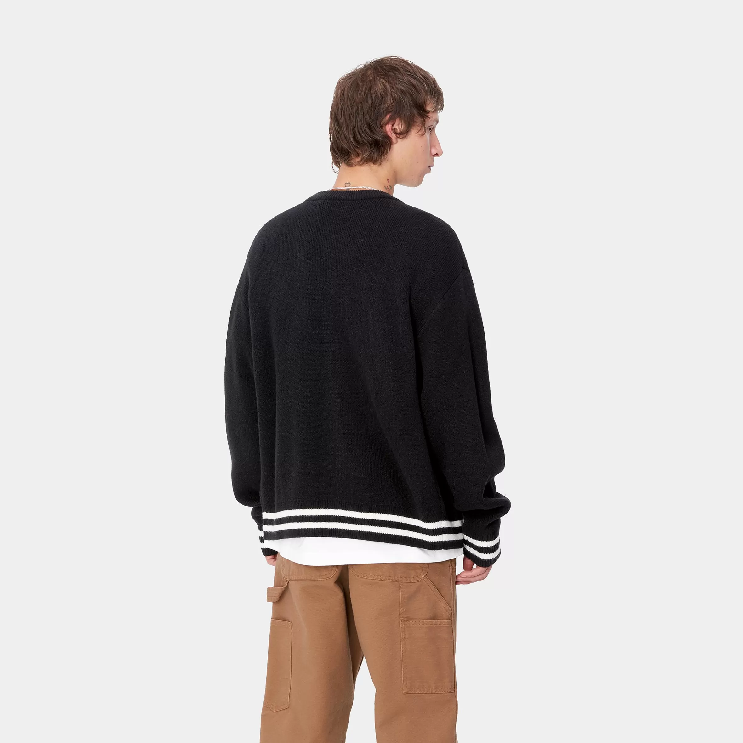 Carhartt WIP Brown Ducks Cardigan