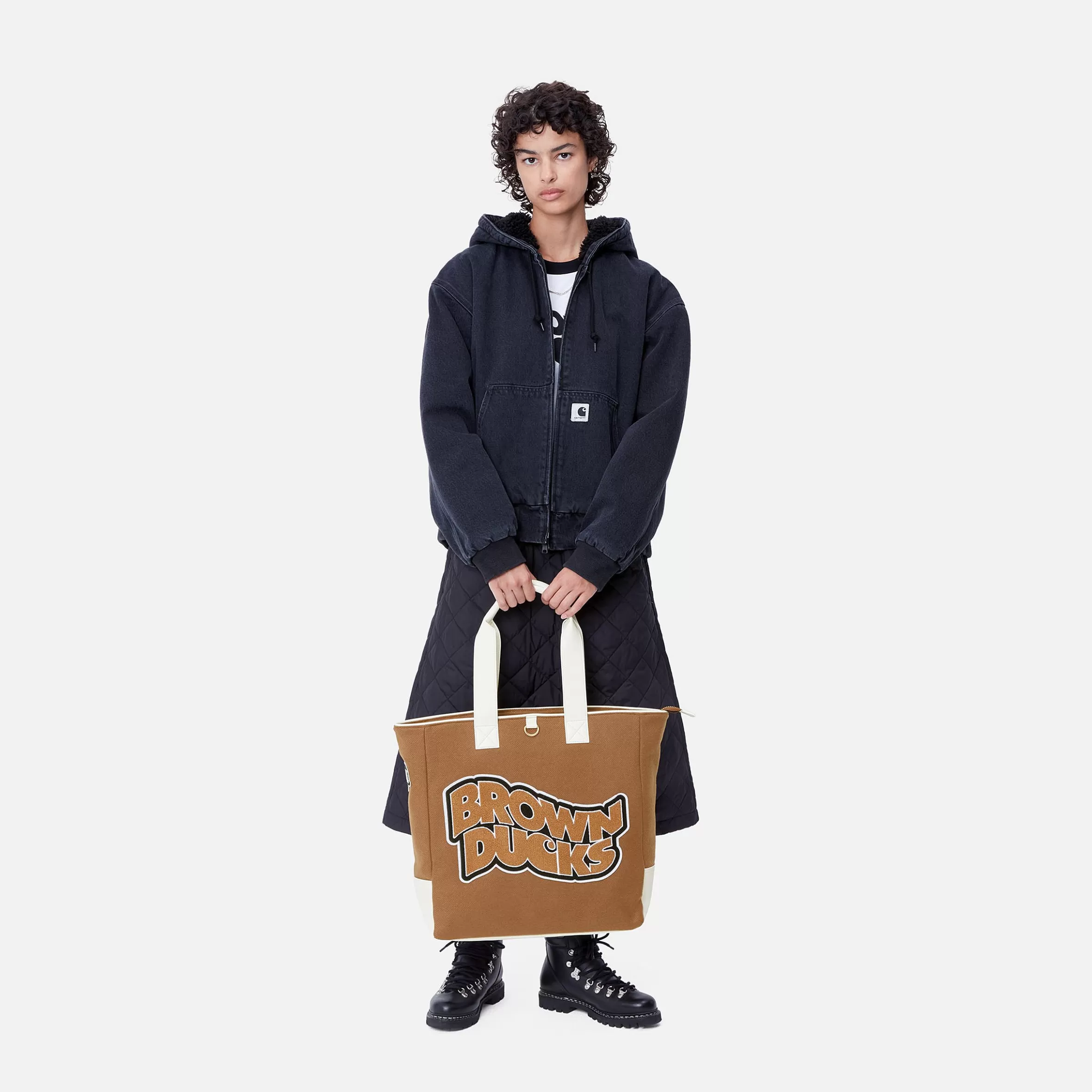 Carhartt WIP Brown Ducks Tote