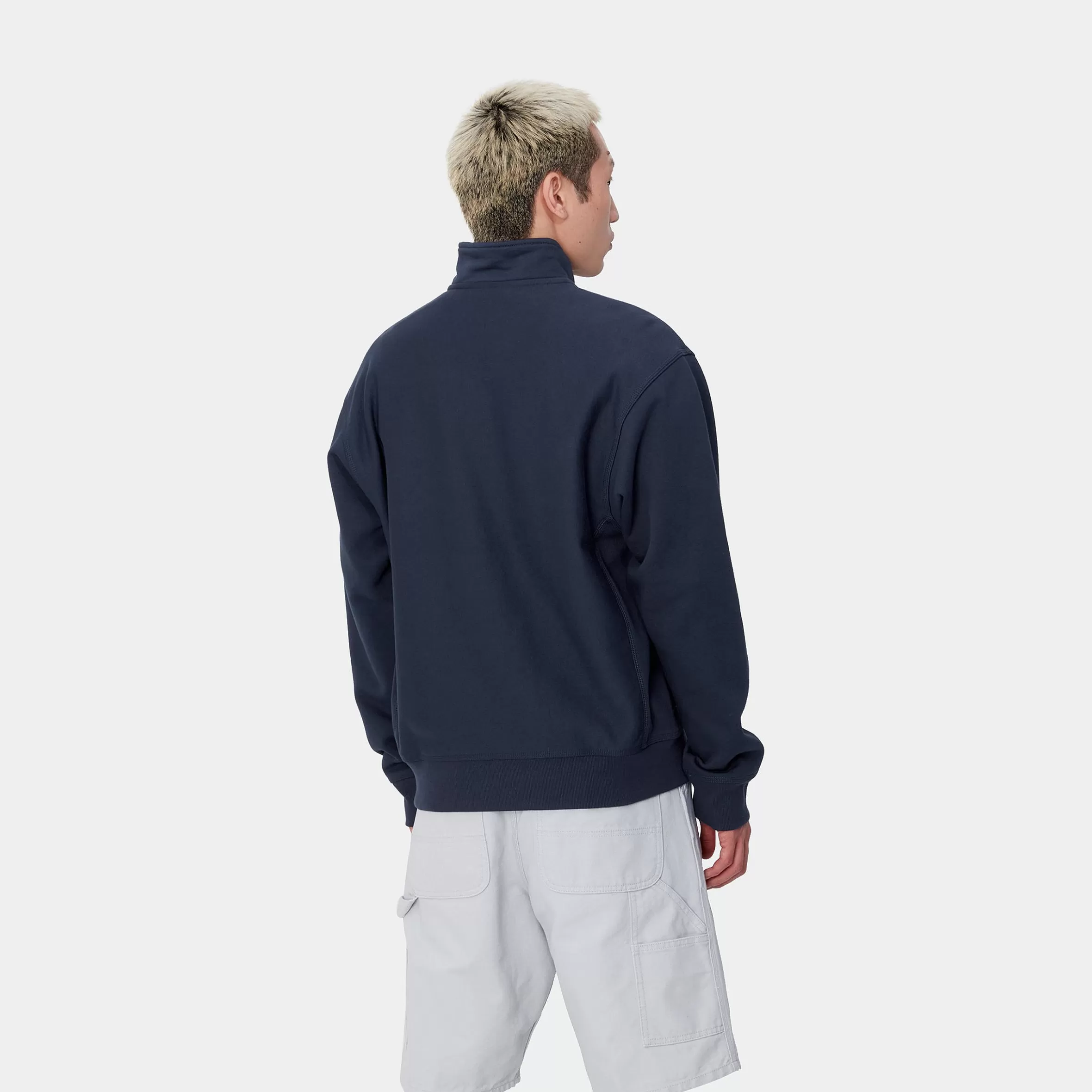Carhartt WIP Half Zip American Script Sweatshirt