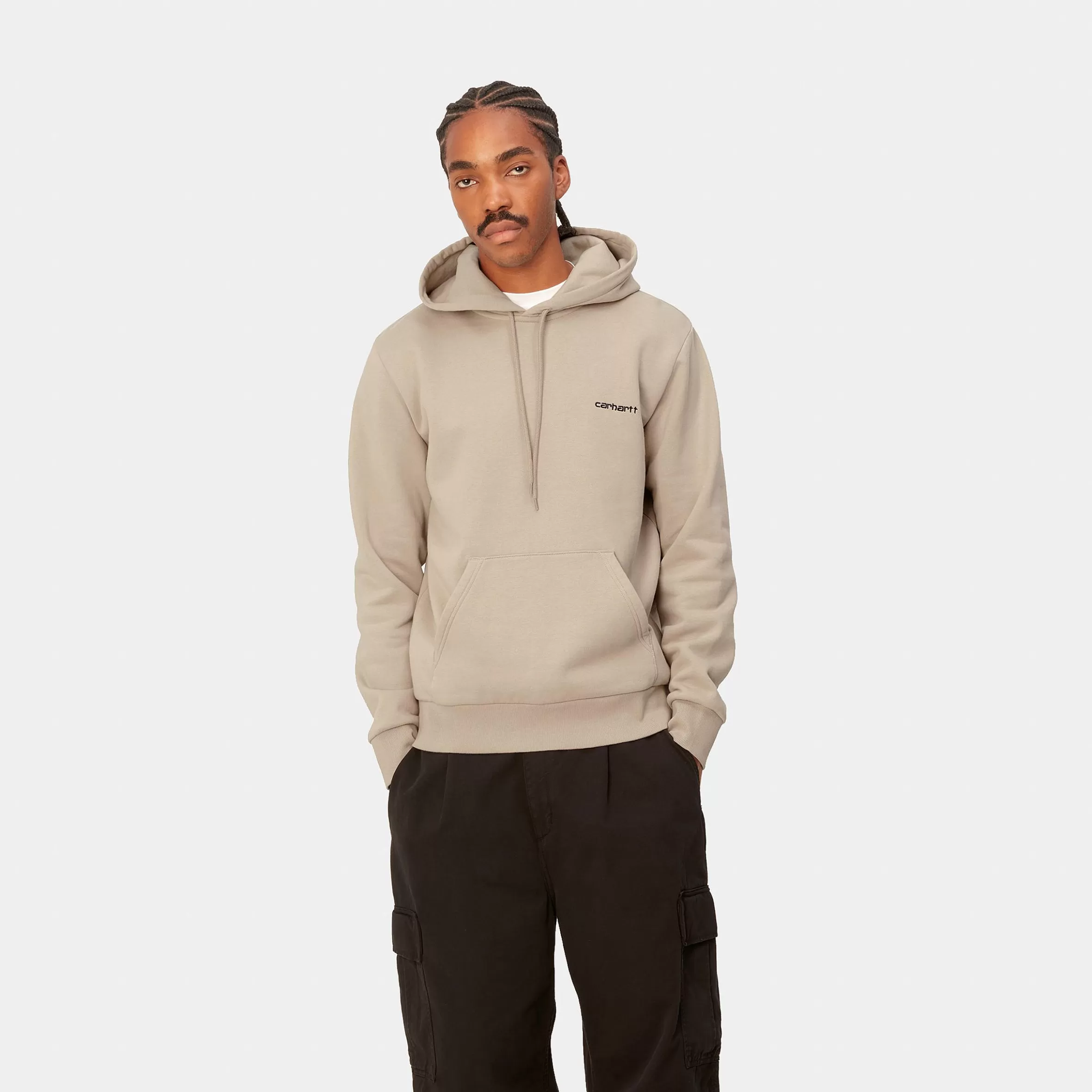 Carhartt WIP Hooded Script Embroidery Sweat