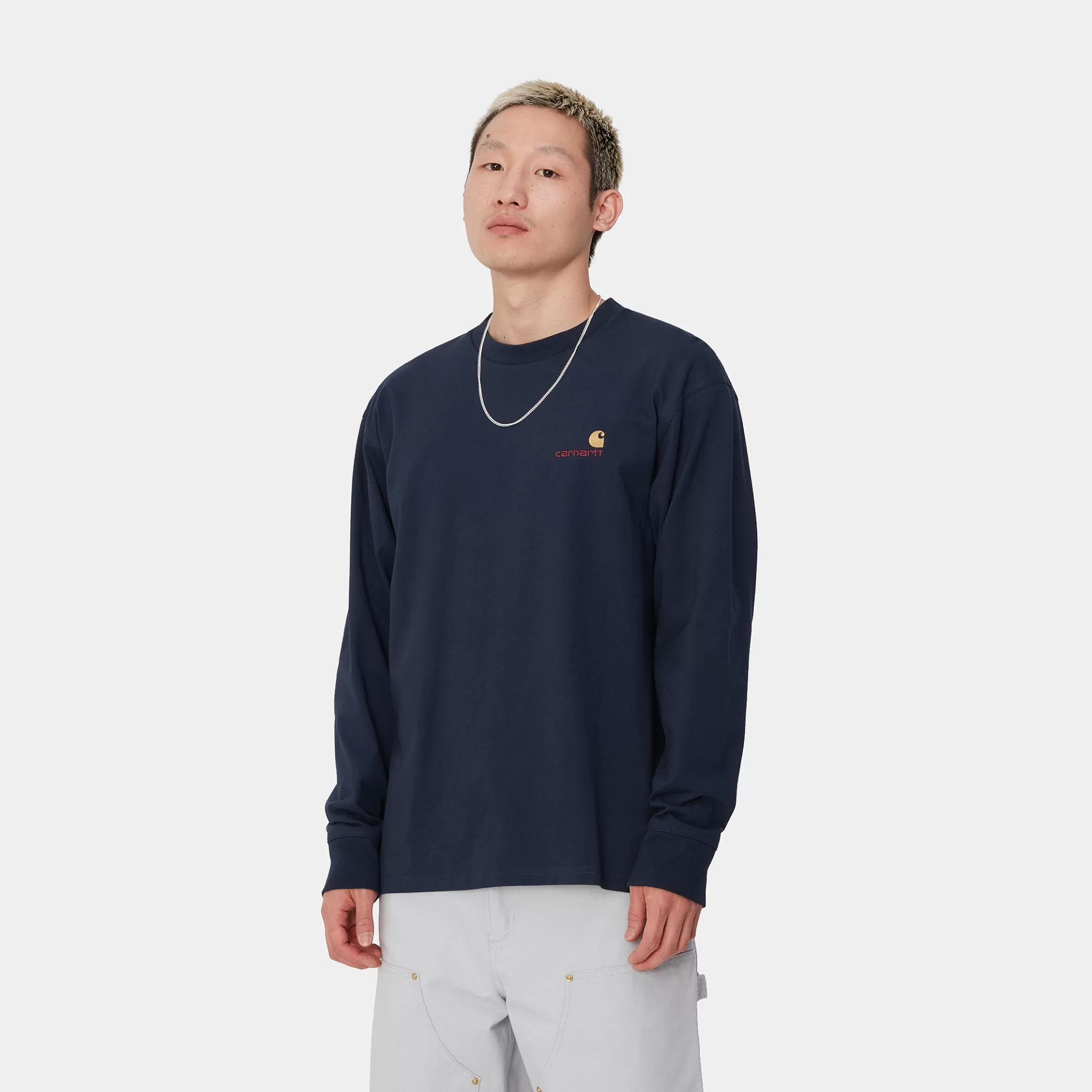 Carhartt WIP L/S American Script T-Shirt