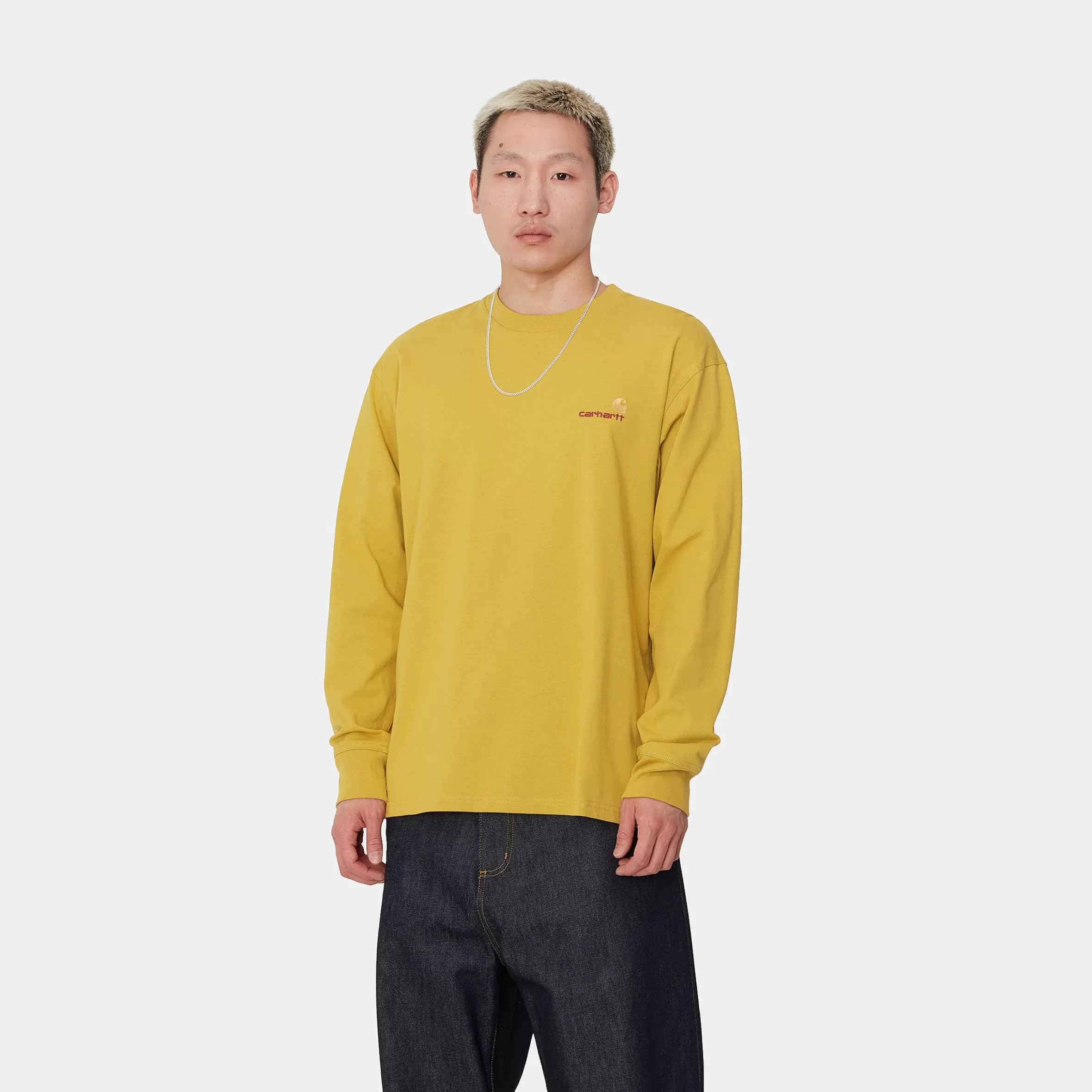 Carhartt WIP L/S American Script T-Shirt