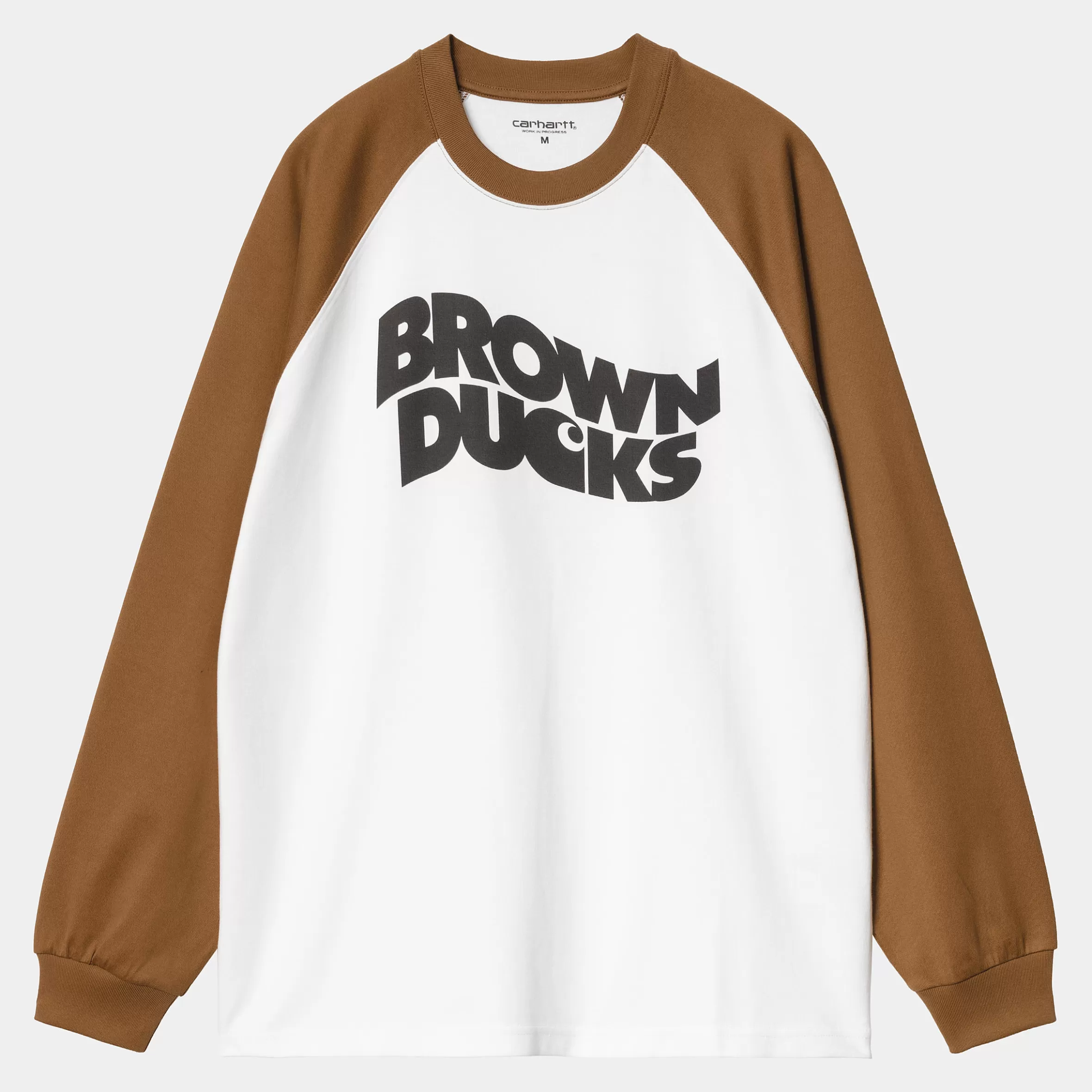 Carhartt WIP L/S Brown Ducks Baseball T-S