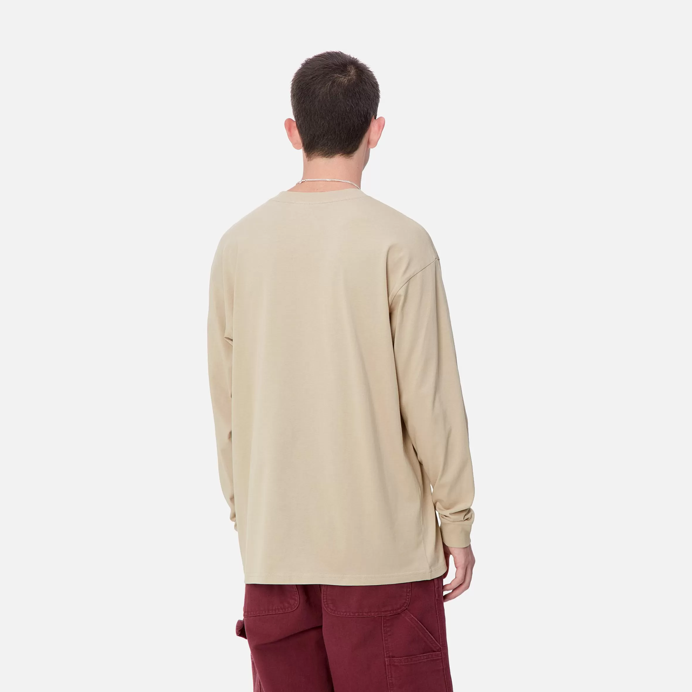 Carhartt WIP L/S Script Embroidery T-Shirt