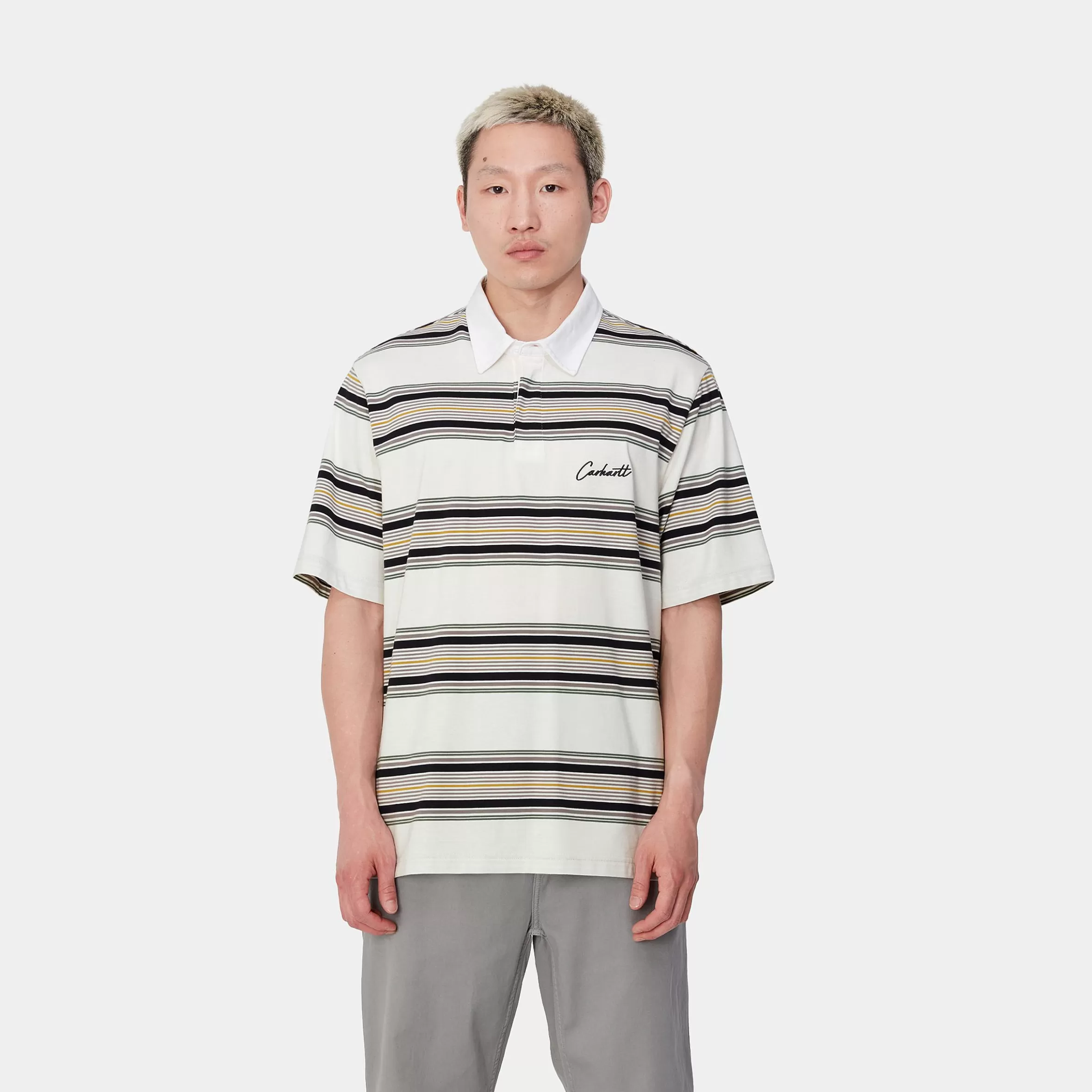 Carhartt WIP S/S Gaines Rugby Shirt