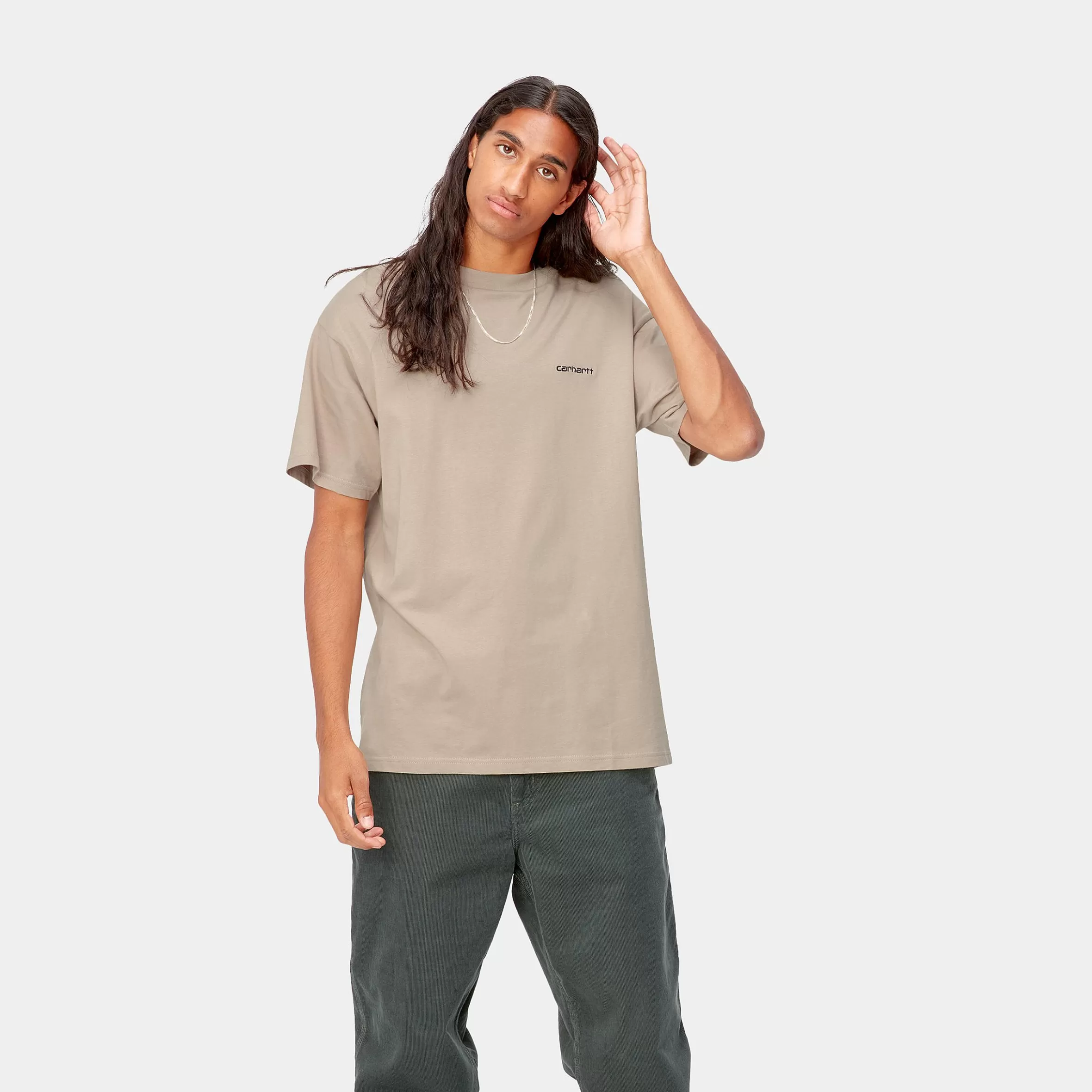 Carhartt WIP S/S Script Embroidery T-Shirt