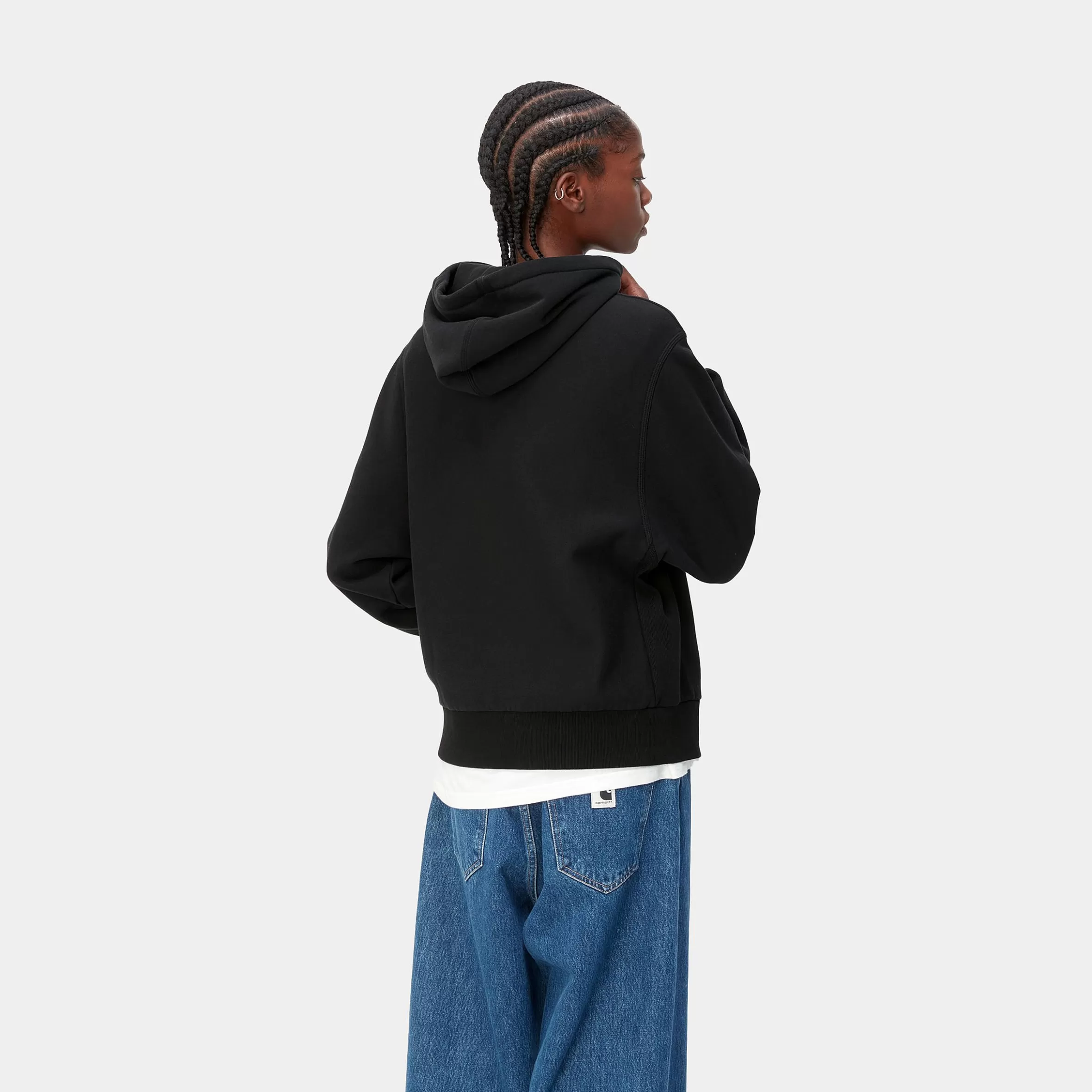 Women Carhartt WIP W' Hooded American Script Sweatshirt