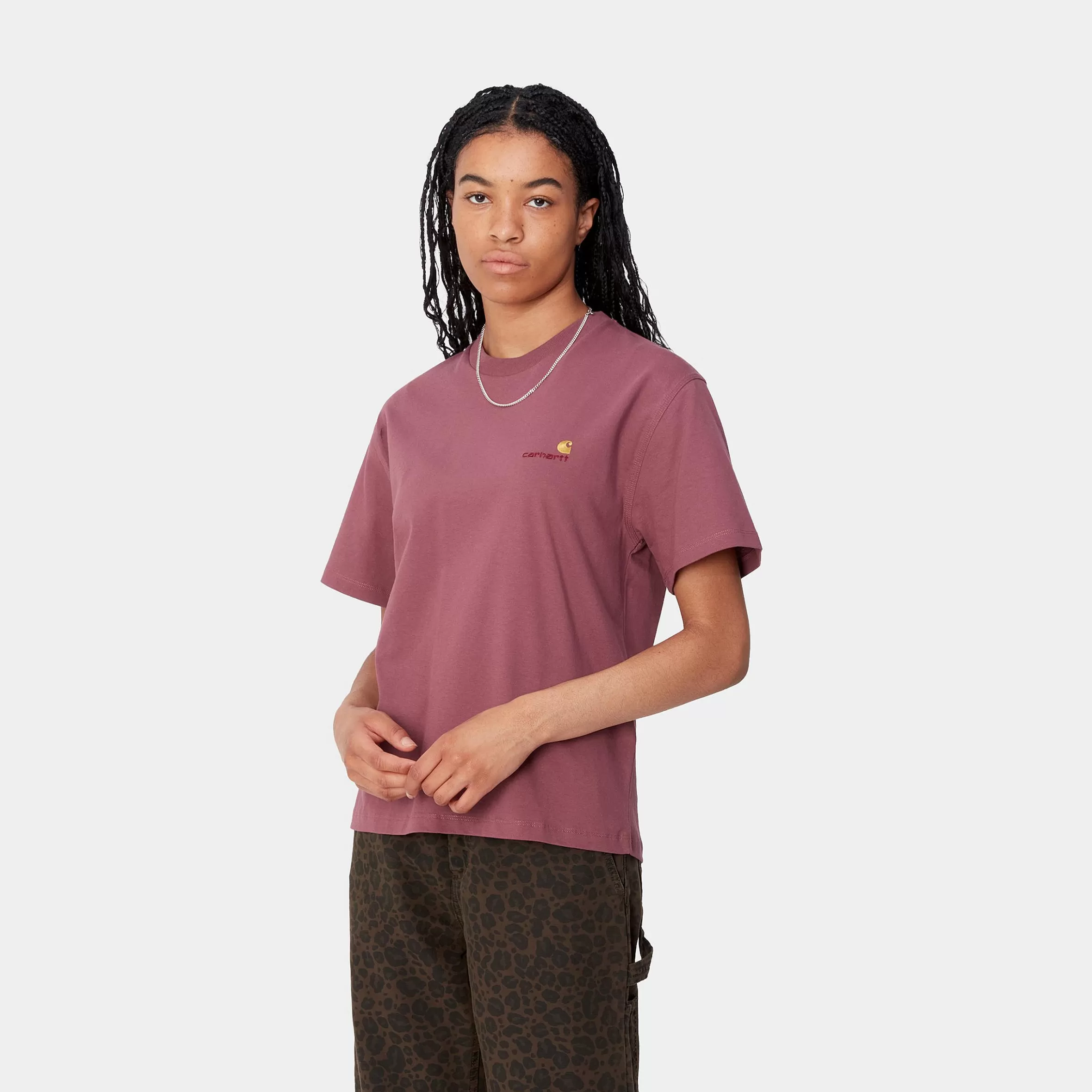 Women Carhartt WIP W' S/S American Script T-Shirt